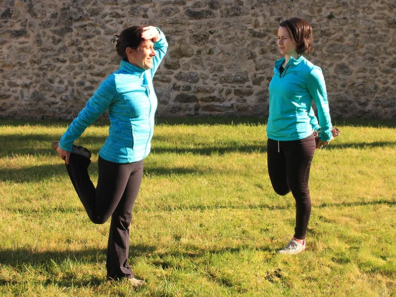 Etirement ischio jambier stretching postural