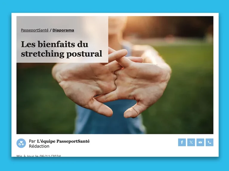 Article bienfait stretching postural