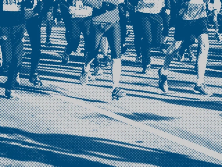 Course à pieds et stretching postural