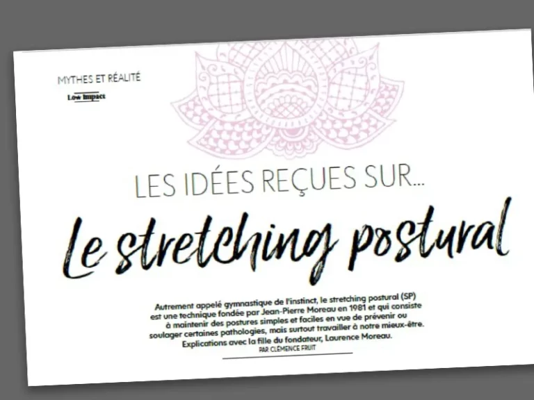 Article sur les Idées reçues stretching postural