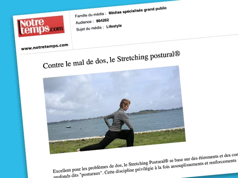 Contre le mal de dos, le stretching postural